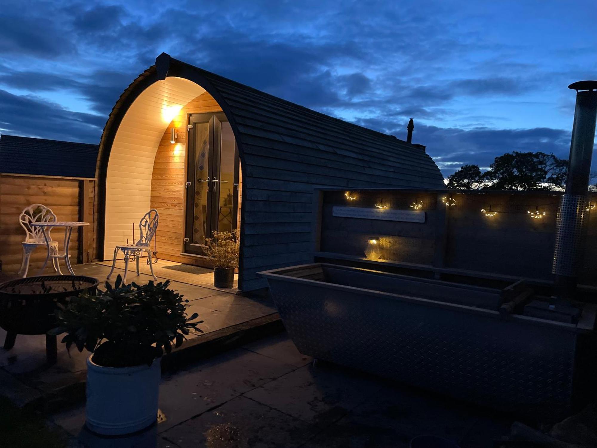 Abbey Farm Luxury Glamping Hotel Rhuddlan Kültér fotó